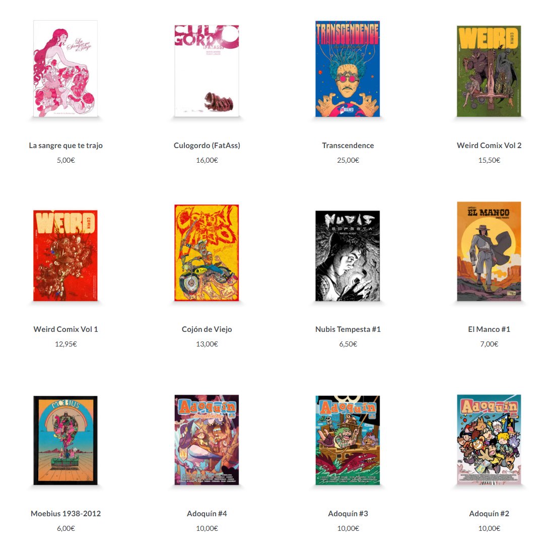 fanzinesycomics's tweet photo. ¡Novedades en Fanzines y Cómics!

https://t.co/0gLPpKKQo4 https://t.co/7TF9fgYEIY