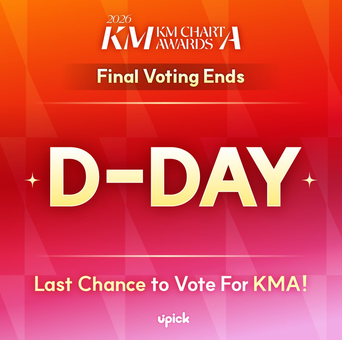UPICK_twt's tweet photo. ⏰KMA 투표 마감 D-DAY
⏰RANDOM JAM JAM TIME (1⃣➕1⃣➕1⃣)

7/6 𝟏𝟗:𝟎𝟎 ~ 𝟐𝟎:𝟎𝟎 𝐊𝐒𝐓

최대 90,000 핑크잼 받고 KMA 투표하자
Earn up to 90,000 PINK Jams and vote for the KMA! 💖 https://t.co/5kg9ex9asz
