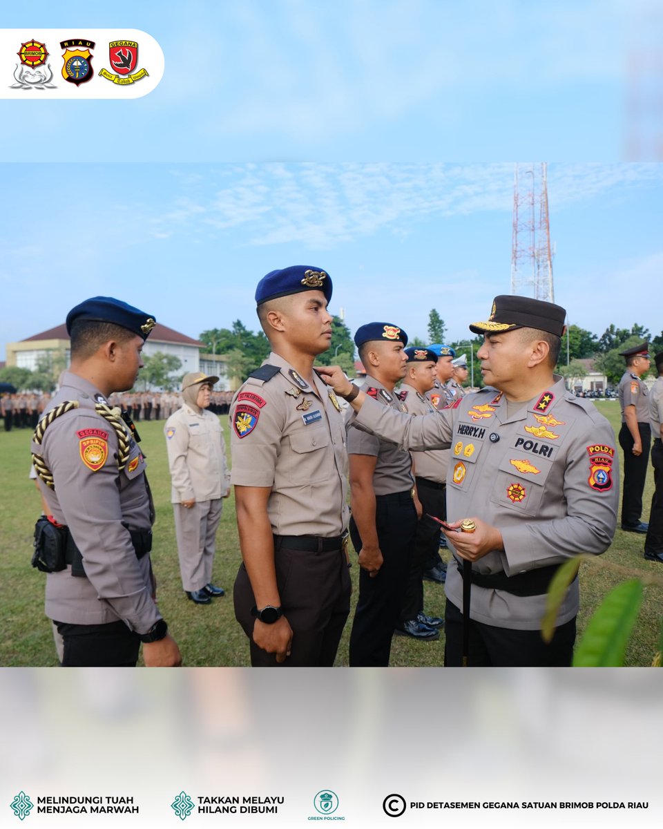 GeganaRiau's tweet photo. Kenaikan pangkat merupakan bentuk kepercayaan dan penghargaan institusi atas dedikasi, integritas, serta pengabdian yang telah diberikan dalam menjalankan tugas. https://t.co/n2Q2kFcV9Q