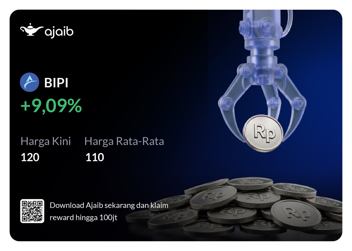 novelgustin's tweet photo. Kuncinya emang pas market kemaren pada cuek, kita diem-diem kumpulin BIPI. Sekarang IHSG ijo royo-royo, giliran kita yang panen tarikannya. Skenario jalan mulus, enjoy the green #AplikasiAjaib #Bandarmologi #BIPI #TradingIndonesia https://t.co/KDrkWhuT7P