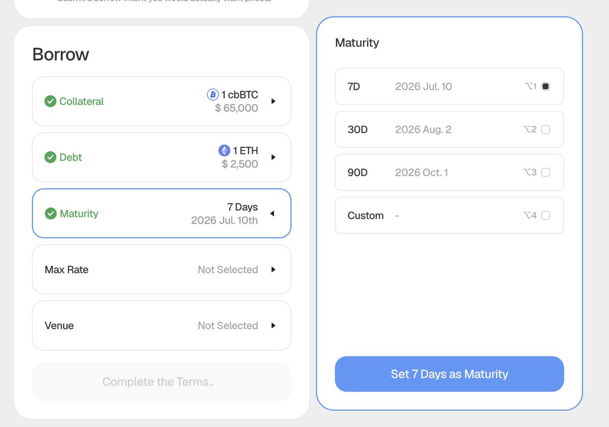 iris_credit's tweet photo. Did you notice you can complete the entire borrow intent flow with just your keyboard?

Try it if you haven't.

https://t.co/m8xyOujAZW https://t.co/gO3E1fPB6I