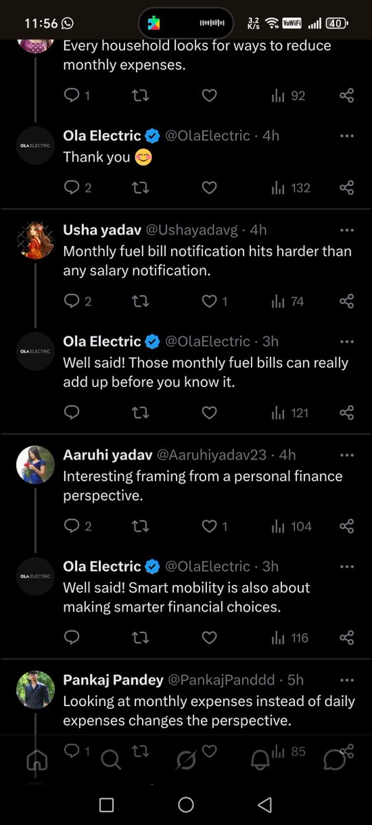 SharmaSumit9191's tweet photo. @sharma31036 ye tere OLA ki frzi id se tareef btorne k trike, same post in both ids, id bhi tazi tazi bni hui h 1-2 mhino me, or bhi bhut h. https://t.co/2kMlA3zTpn