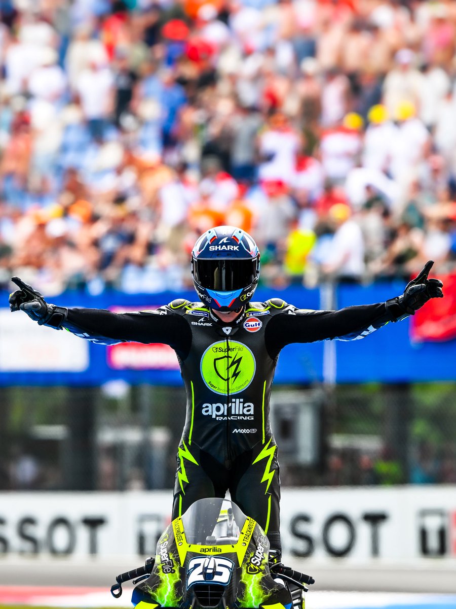 TrackhouseMoto's tweet photo. Victory.

#DutchGP https://t.co/7rOtHtrMFu