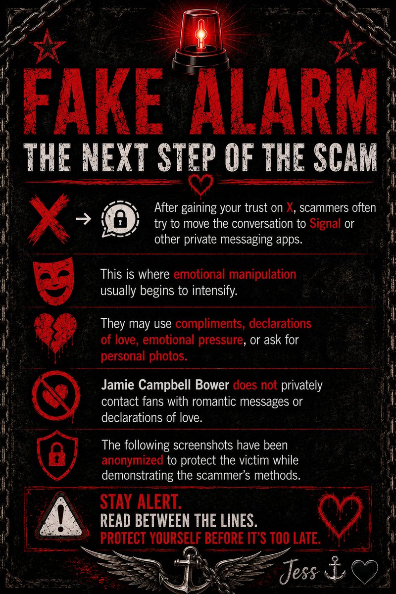 TheClever_Jess's tweet photo. #FakeProfiles #IdentityTheft #RomanceScam #LoveBombing #ScamAlert #FakeAccounts #OnlineSafety #StopScammers
@bibiszg
@Jamiebower @Michaela1364612 @CAROLBOWER_33 https://t.co/PizaW4vjnk