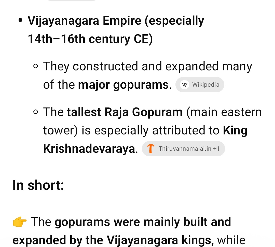 Konga_Slayer's tweet photo. Konga got Exposed, Arunachaleshvara temple gopura was built by Karnata empire.
#Exposekongadogs https://t.co/5gFeKO7Pk9