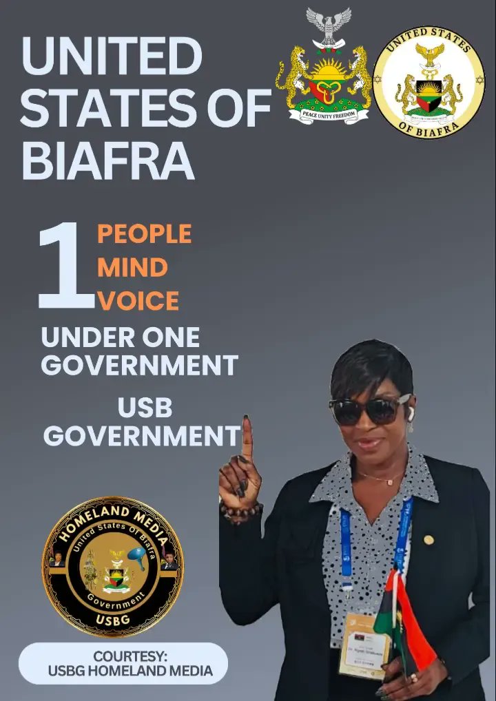 DrakeOfficial06's tweet photo. One Nation under one government, the United States of Biafra government 

Mazi Nnamdi Kanu 
Nazi Simon Ekpa 
Dr. Ngozi Orabueze https://t.co/VAw75zwUdf