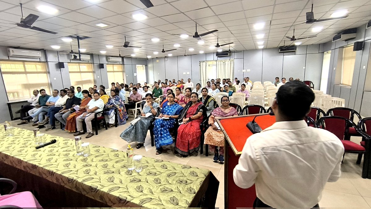 utkaluniv_ofcl's tweet photo. Empowering employees through OSWAS Training at #UtkalUniversity. Strengthening digital governance and building capacity for efficient e-office administration.
📅 3rd July 2026
📍 PG Central Hall
@GovernorOdisha @DHE_Odisha
@EduMinOfIndia @dpradhanbjp @suryabanshibjp #OSWAS https://t.co/SqHAZshHaa