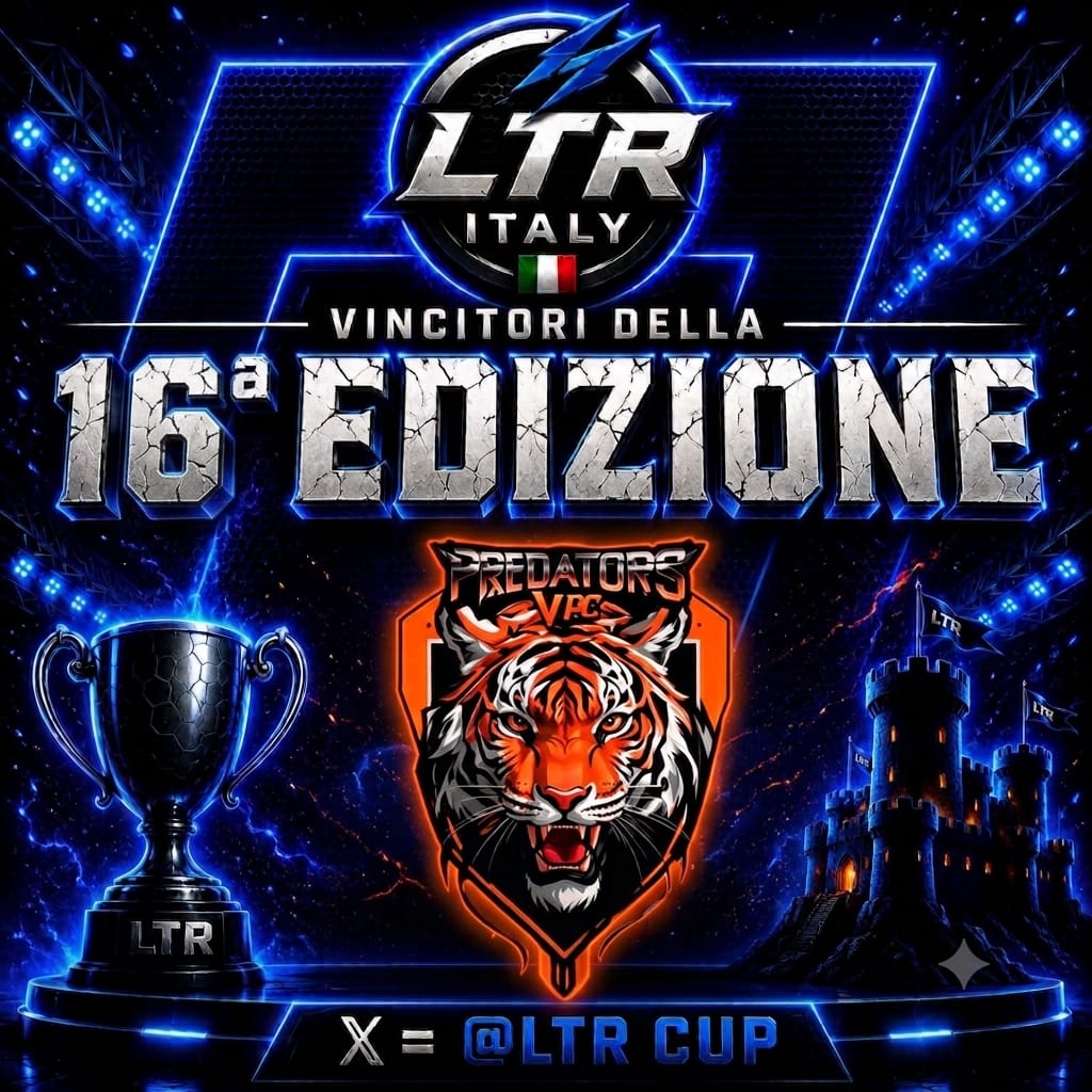 PCIEliteCup's tweet photo. Complimenti ai @PredatorsVPC per aver conquistato sia la 15ª che la 16ª edizione della @LTRCup! 🐅🔥

​Un B2B pazzesco! Predators WE ARE SO BACK! https://t.co/cLguaNZ3MI