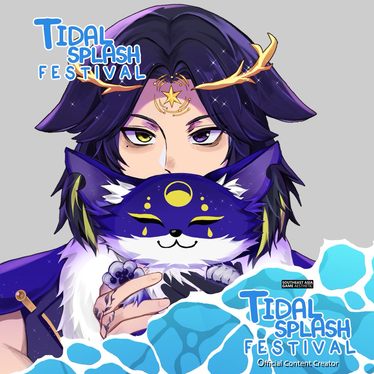 Hondaki_'s tweet photo. Hi Everyone!

I MAYBE LATE BUT!!
I'd like to announce that I'm part of Tidal Splash Festival 2026 Official Content Creator

Thank you @SEAGamethetic for the opportunity
Please look forward to 6-12 July 2026!
#TidalSplashFestival2026 https://t.co/ThZFyhcVEX