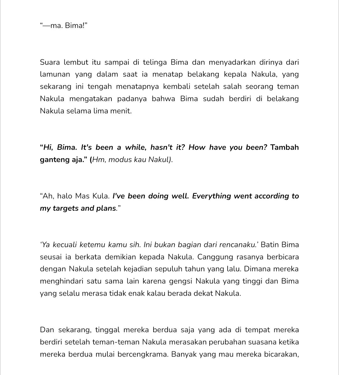 solaraeclipse's tweet photo. "Kita mulai semuanya dari awal ya, Nakula?"

Short fic #stormlens sambungan dari postingan aku nyang ntu. 200 juta persen fluff, sebagai permintaan maaf aku kepada semuanya. Enjoy yah ges. Doksli asli nanti aku tambahin di komen, teehee. https://t.co/RCgm8bCzzN