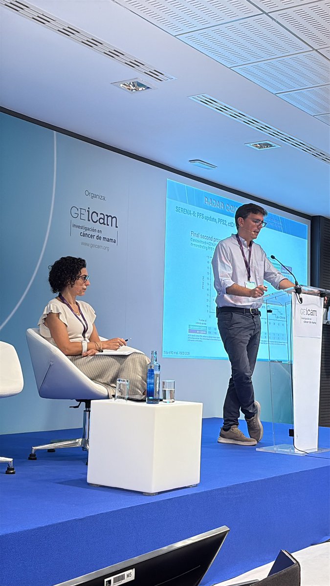 VegaIranzo's tweet photo. Arranca el segundo día de #RADARGEICAM 2026! Seguimos en el @NHHotels Eurobuilding de Madrid con las últimas novedades en #cáncerdemama. Enfermedad metastásica, imagen, cirugía y radioterapia en el foco. No bajamos el radar. 📡 @GEICAM_org https://t.co/A5JbAOOwGe