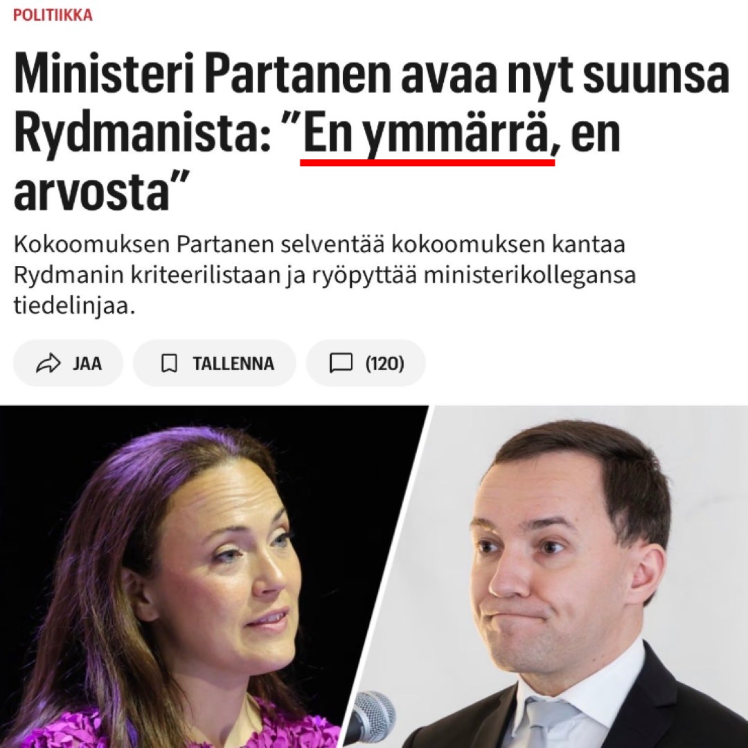 RMLeppanen's tweet photo. Alleviivasin oleellisen. https://t.co/0sTX5FLzYW