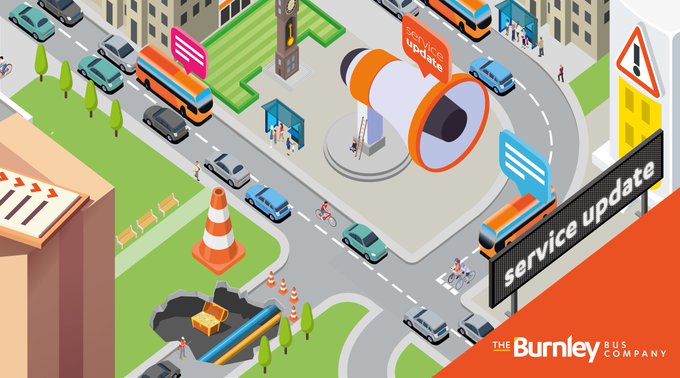 burnleybuses's tweet photo. ⚠️Craven Heifer bus stop is in accessible, due to being in between temporary traffic lights

ℹ️The 5 will not serve this stop, but the stop before and after will be served as usual

⏳Until further notice

We apologise for any inconvenience https://t.co/JhoQPGZQgJ