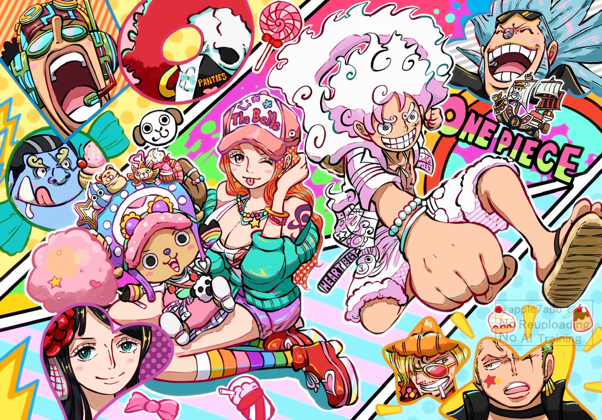 apple7apo's tweet photo. 本日発売のONE PIECE 115巻
ウソップギャラリー海賊団の大賞を頂きました！
57巻からUGKに投稿してきて、全然載らなくて挫折して絵をやめてた時期もあったけど、夢が叶いました😊　
麦わらの一味で大賞が取れたのが嬉し過ぎます‥😭✨

尾田先生、ありがとうございました！

#ONEPIECE115
#ワンピ新刊 https://t.co/1DPuRiI8N4