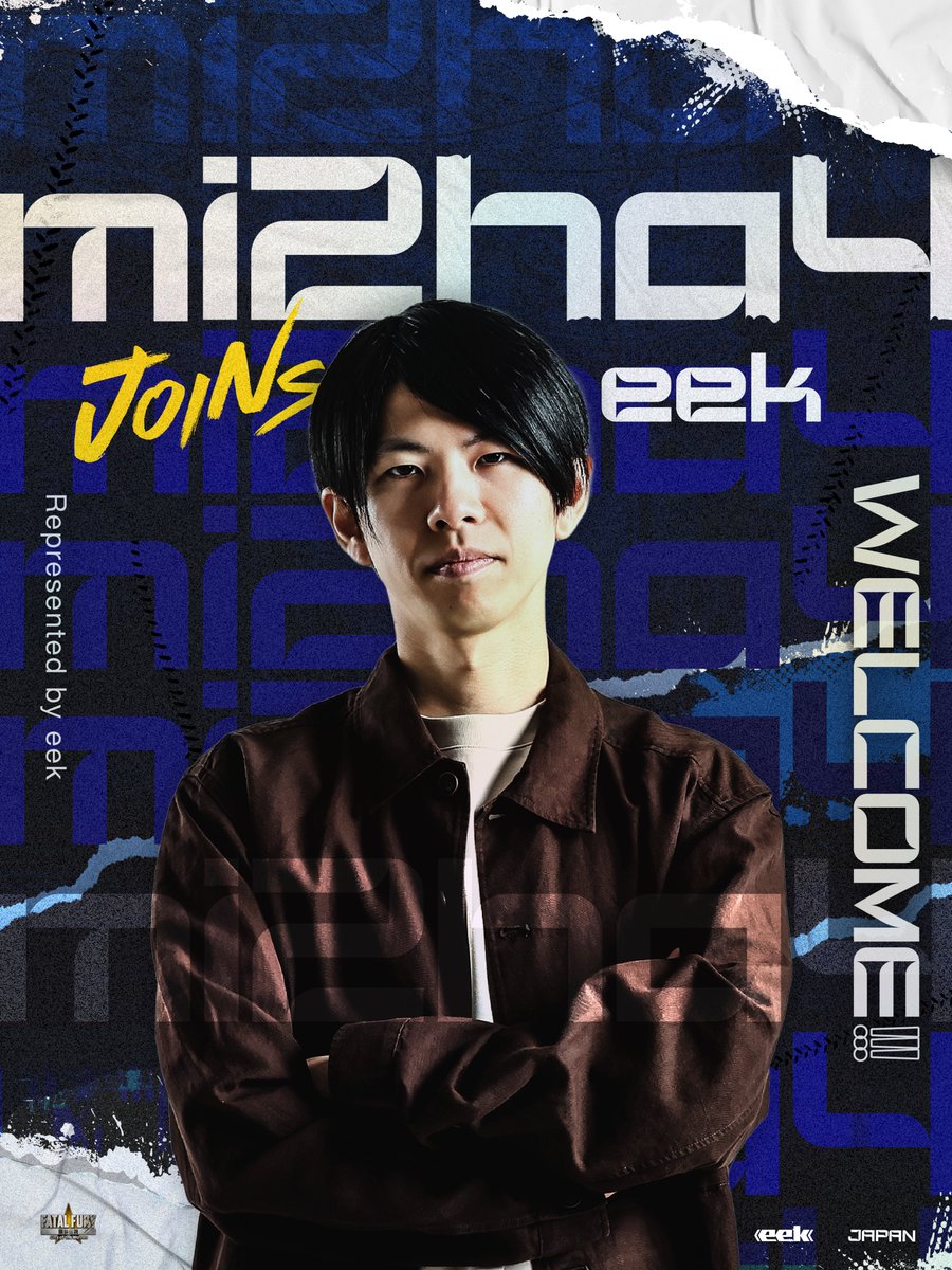 eek_Agency's tweet photo. As eek Agency enters a new era, we are proud to introduce the players leading the way.

Welcome mi2ha4 (@koyoiGUREN).
One of the world's finest Fatal Fury competitors.
We are proud to support his journey on the global stage.

#FGC #FatalFury #EWC #Esports #eek https://t.co/GTITsnHbno