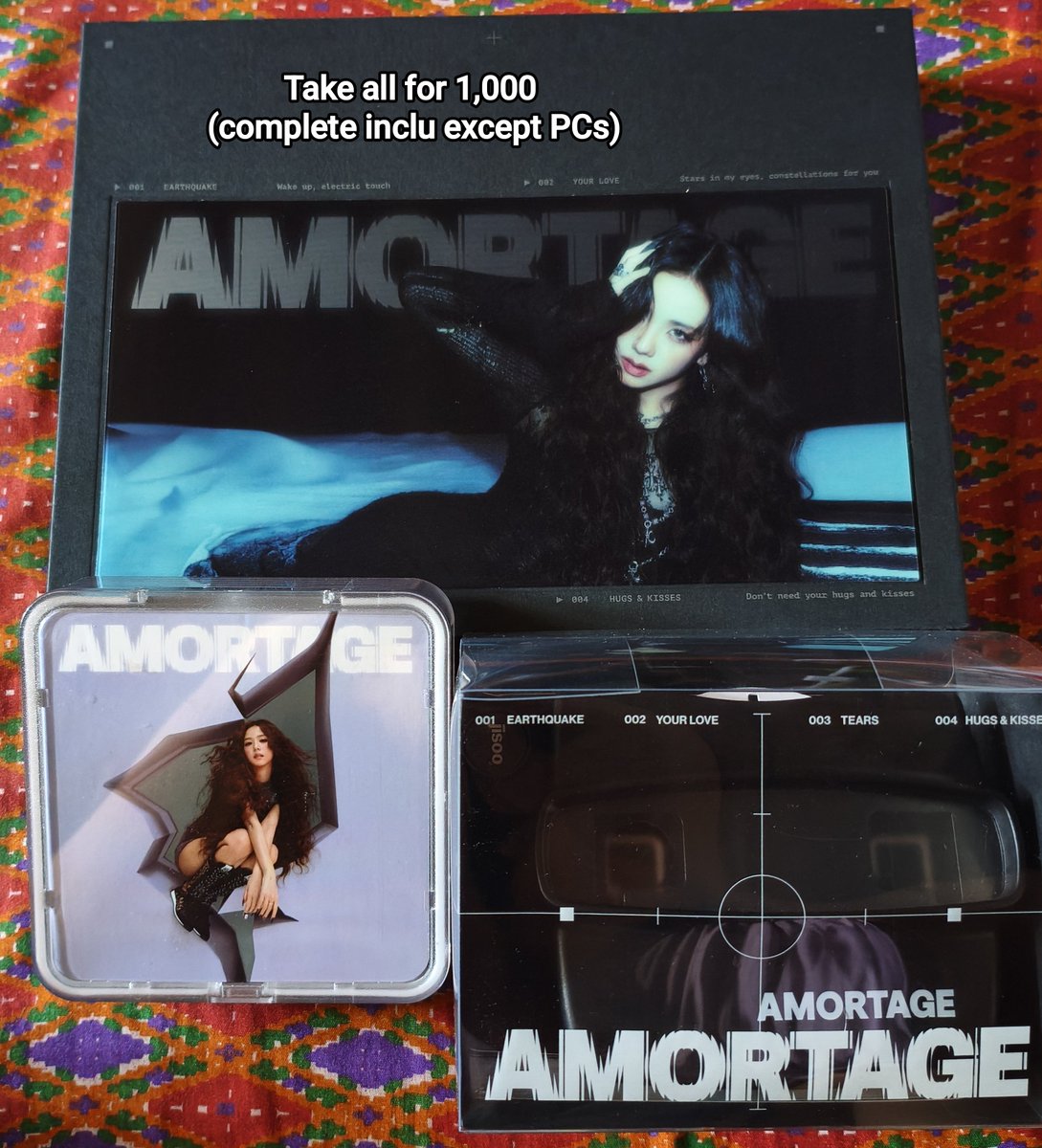 aespiesy_'s tweet photo. ‧₊˚🖇️✩ wts lfb ph .🎧⊹♡₊˚

•🌷jisoo amortage photocards

▹ price (see photos) + pf + lsf
▹ all are onhand and in mint con
▹  payo, mop: gcash, gotyme, etc.
▹ mod: via sco 
▹ dm to claim/inquire.

rfs: decluttering, need funds.

t. blackpink amortage jisoo photocards https://t.co/MkFtHgF9hg