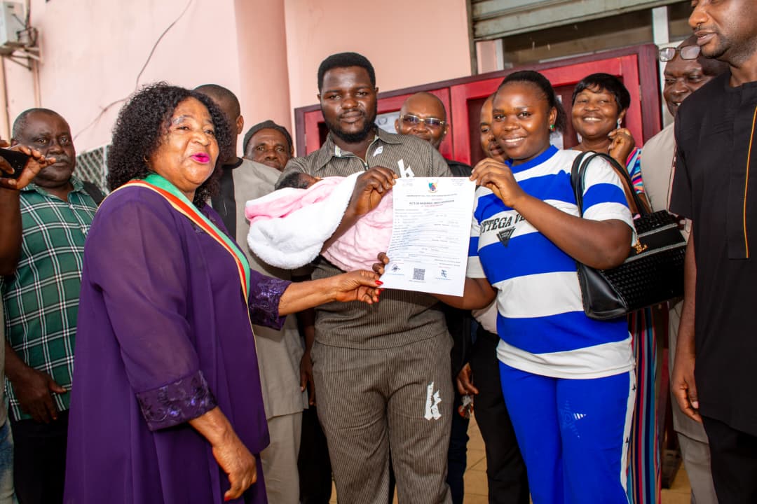 PNUDCameroun's tweet photo. A new era for civil registration begins in Tiko, #SWRegion of ๐จ๐ฒ
The sensitization and official launch of the digitalization of the Tiko Council Civil Status Registry marks another important milestone towards universal access to #LegalIdentity. During the launch, over five digital birth certificates were issued live, demonstrating a digital process that can now deliver birth certificates in under five minutes.
This milestone was made possible through the technical support of UNDP and BUNEC, with the generous financial support of Denmark ๐ฉ๐ฐ and the Republic of Korea๐ฐ๐ท through the UNDP Funding Window.
#LegalIdentity
#DigitalTransformation
#LeaveNoOneBehind