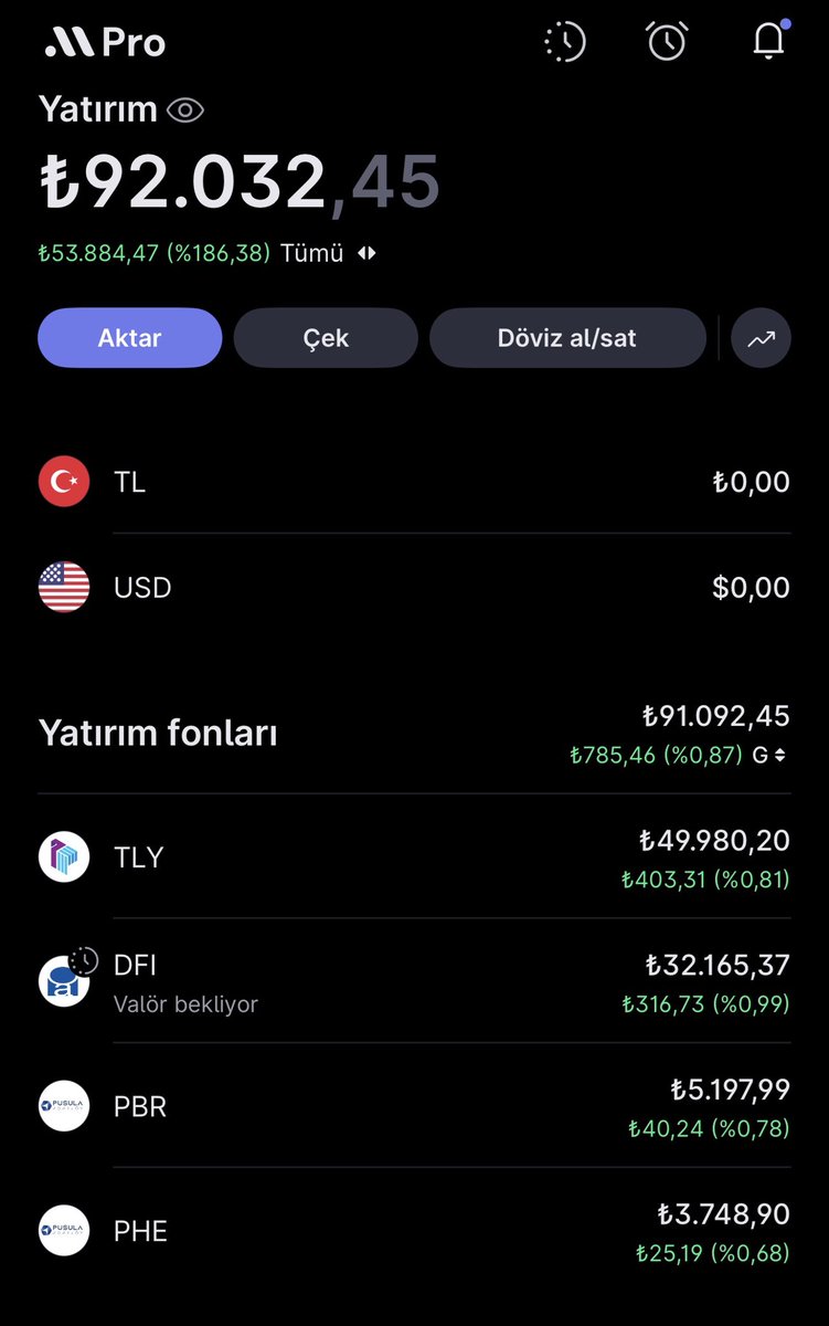 PolatDoruk2112's tweet photo. 👉 #Bes Alternatifi Fon Yatırımı Serisi - 90.000 TL Paylaşımı 👈
Bes tarafında devlet katkısının %30’dan %20 ‘ye düşmesinden sonra takipçilerime de örnek olması açısından bireysel emeklilik sistemi alternatifi #yatırım fikirleri hep aklımda 🙂
Şimdi belirli kurallar koyarak masrafsız olması sebebiyle Midas üzerinden fon birikimi yapmayı düşünüyorum.
💴 Güncel Portföyüm:
7 adet #tly
6667 adet #dfi
1000 adet #pbr
1000 adet #phe
1000 adet #thf
🤔 Şahsi Yorumum:
#tly ve #dfi fonu eklemeye 10 adet #tly ve 10.000 adet #dfi olana kadar devam edeceğim. Bu hedef tamamlanınca #pbr , #phe fonlarına yöneleceğim ve malesef #thf ile yolları ayırmaya karar verdim.
Malesef kısıtlı bütçe sebebiyle fazla ekleme yapamıyorum fakat buna rağmen portföy güzel büyüyor.
100.000 TL ‘de görüşmek üzere 🙂
⚠️ Kurallar:
👉 Ev hedefine ulaşana kadar bozulmayacak.
👉 Aylık en az 5000 tl portföye aktarılacak
👉 Bes portföyümü full kıymetli maden yaptığım için bu listede kıymetli maden fonu almayacağım.
👉 Motivasyon amaçlı sadece #fon üzerinden ilerleyeceğim.
👉 10.000 TL ve katları şeklinde profilde paylaşacağım.
📝 Dip not:
* Bes portföyüm ayrıca mevcuttur.
* Yatırım tavsiyesi değildir. Bilgilendirme amaçlıdır.