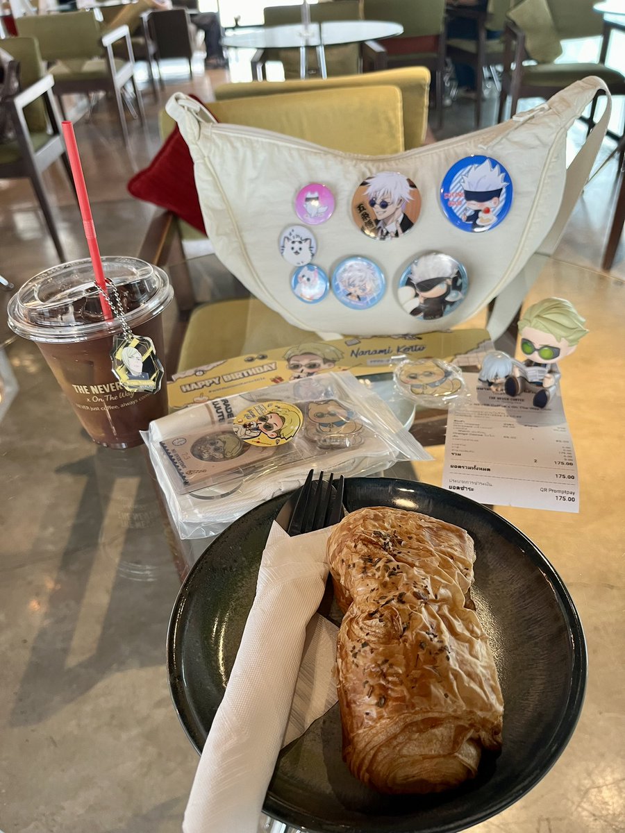 dedee_bunnydog's tweet photo. 誕生日おめでとう🎉🥐 7️⃣3️⃣さん💛

เช็คอินก่อน รีแคปเดี๋ยวค่อย
#withNanamiKento2026 #七海建人誕生祭2026 #七海建人生誕祭2026 https://t.co/rFyAHGAA1h