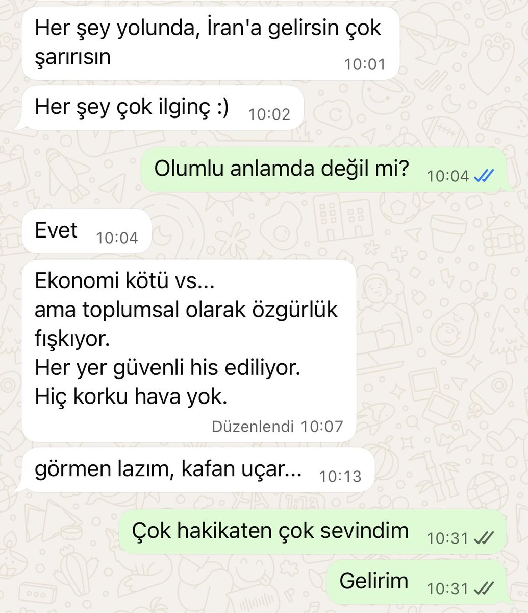 metinsolmaz's tweet photo. Sadece Deniz mi moral verecek? İranlı film yönetmeni bir arkadaşımla yazışmamdan alın bir dal. https://t.co/bhdGcemoqd