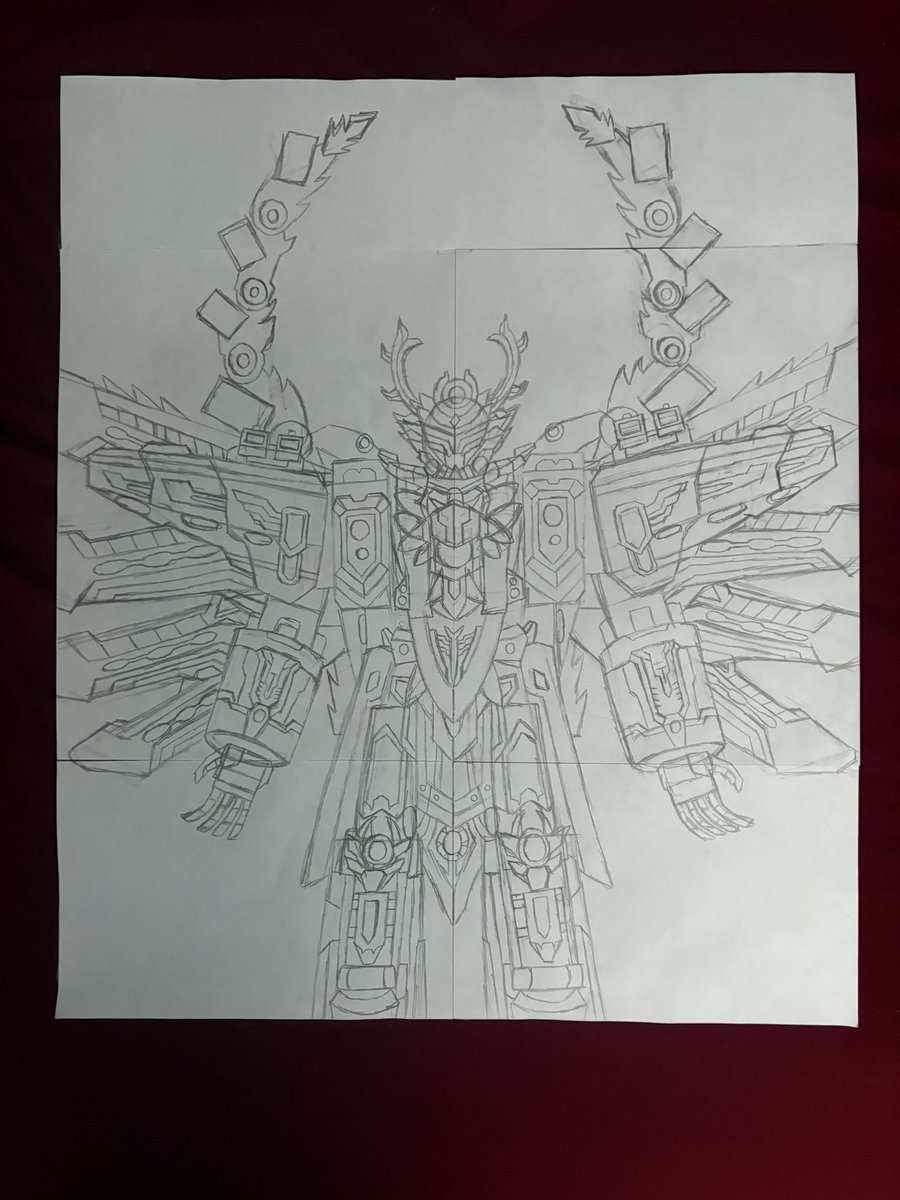 AdiantheDrawer's tweet photo. Im doing a lot of Metal Cardbot Drawings and these are the drawings I've been working on. I did all versions of Blue Cop, And both versions of Heavy Iron,Finally I'm working on Tyrant Zero in his God of destruction Form. Also Check out this amazing drawing by @zinoartisfino https://t.co/1CiVzedLq1