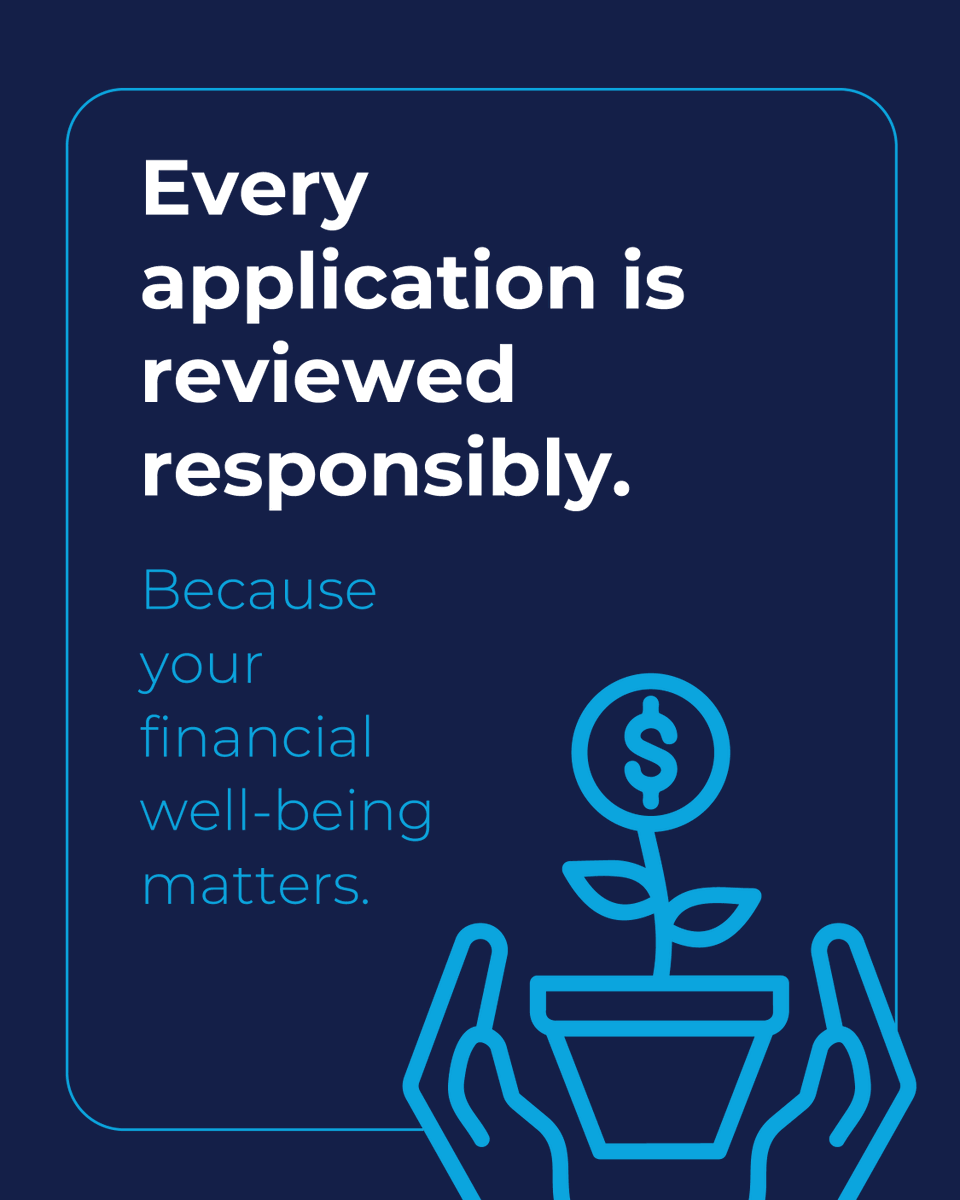 KoinsYa's tweet photo. "What happens after I apply?"

The answer is simple. Every application goes through a review process  designed to evaluate eligibility responsibly and fairly.

Have questions? Send us a message.

Ready to apply? Visit https://t.co/1vyF7MuBRK https://t.co/aipKSYWa9k