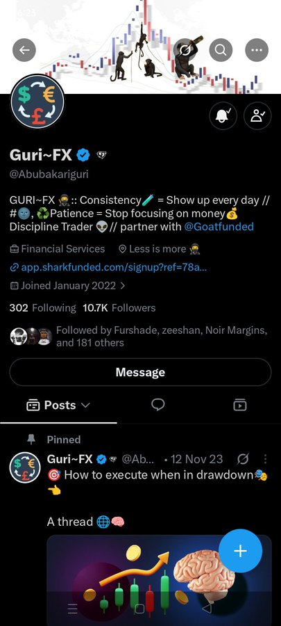SilentPips0's tweet photo. @Abubakariguri @MonetaFunded @neo_prime77 @Traders_Waves @SavableApp @theGTrade @Ib_Forex01 @Awelmo1 @Mustycrt @Gold__Trader Thanks @Abubakariguri for this massive opportunity.Hope to win! Good luck everyone!  Let's @MujaHid02476927 @TruckBASI @vanillaice https://t.co/GqnyyDqssu