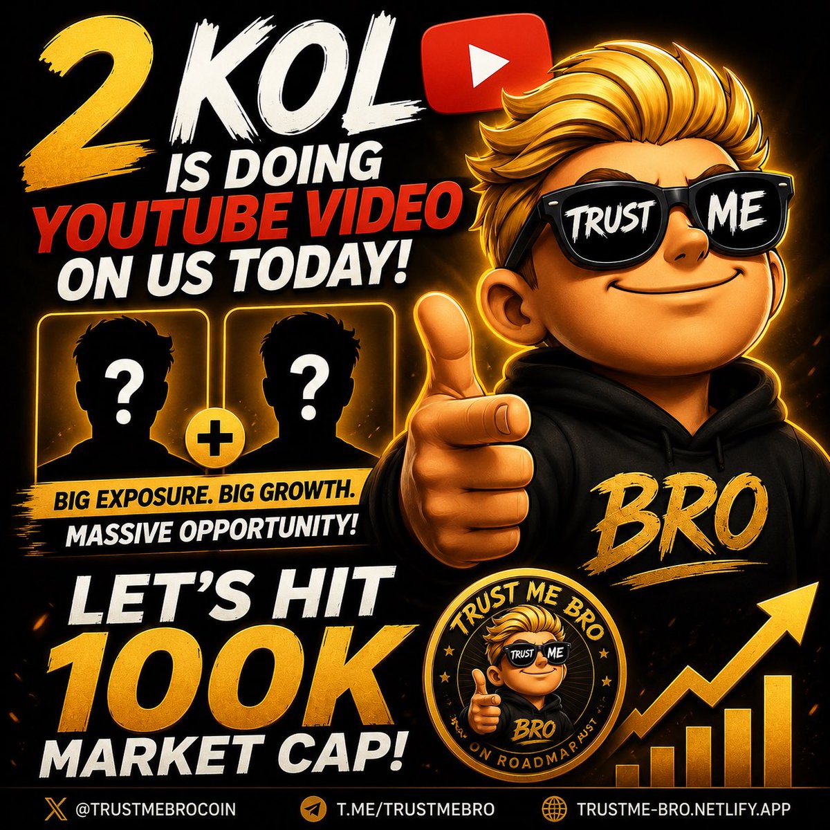 All_Gone's tweet photo. #TrustMeBro #BRO #Solana #SolanaMeme #MemeCoin #Crypto #CryptoGem #LowCapGem #MicroCap #Moonshot #Altcoins #DeFi #Memecoin #DiamondHands #HODL #100x #NextGem #CryptoCommunity #BullRun #Degens https://t.co/kDCdABZL4I