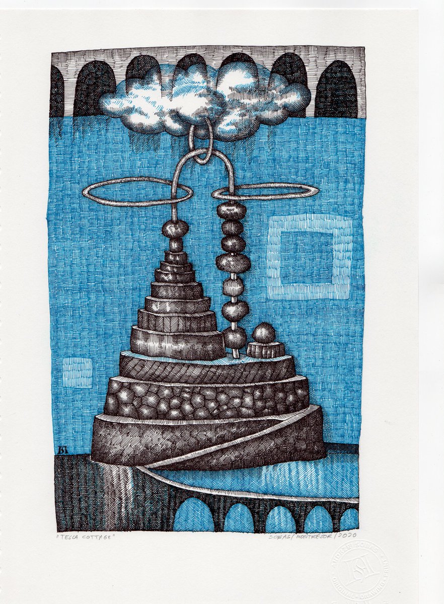 Atelier462's tweet photo. Babilon Tower
#art #drawing #blue #Babilon #ink #WatermanParis https://t.co/UjazgOeniO