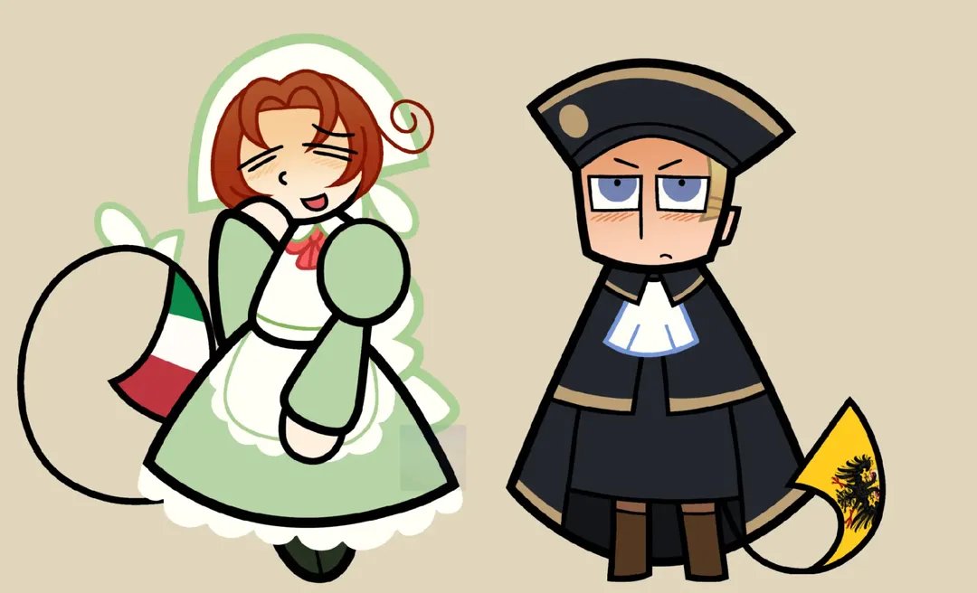 chromarity's tweet photo. old art, i also drew chibitalia and hre still need to remake these also #hetalia https://t.co/f5U8XnLcU9
