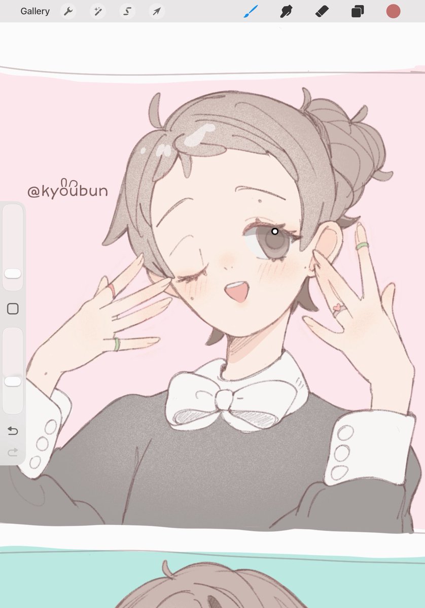 _kyoubun's tweet photo. Emma veil x my persona 🐰🌻
#emmaveil #originalcharacter #artist https://t.co/uXN1NMHIts