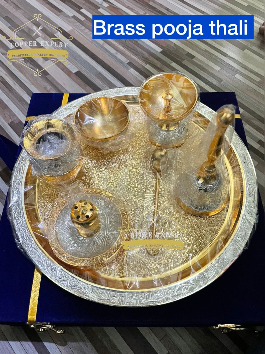 copper_expert's tweet photo. Celebrate every prayer with timeless craftsmanship and grace.
๐ฉ DM us for bulk orders, corporate gifting, and customized gift packing.
#BrassPoojaThali #copperexpert #homedecor #india https://t.co/6HLODBGyy5