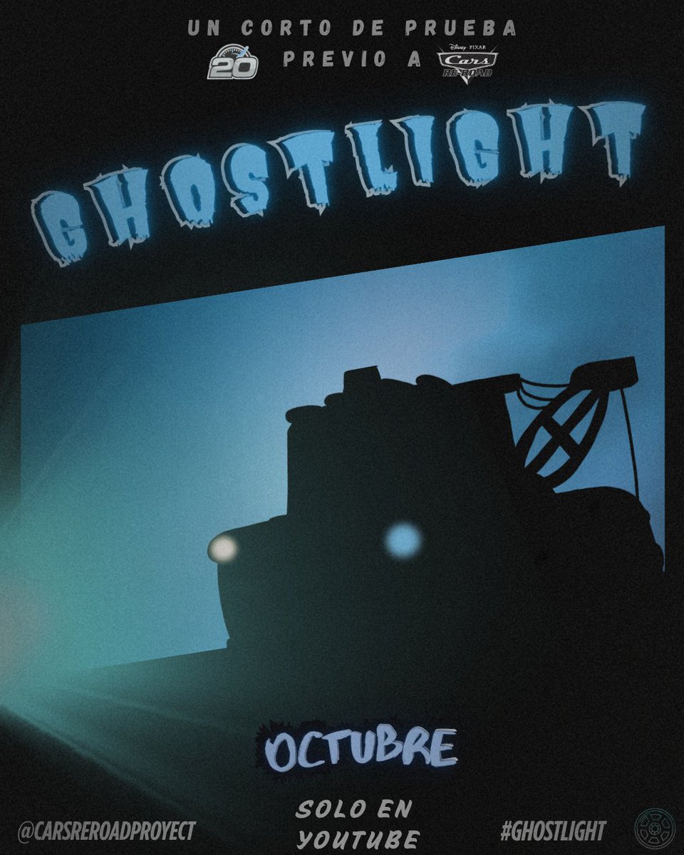 CarsReroad's tweet photo. Se saben la historia de la Luz Fantasma? 👻🔦

No? Pues en Octubre descubre el misterio de La Luz Fantasma y El Espectro Aullador 👀

#Ghostlight muy pronto en Youtube ⚡ https://t.co/JElV57UF6y