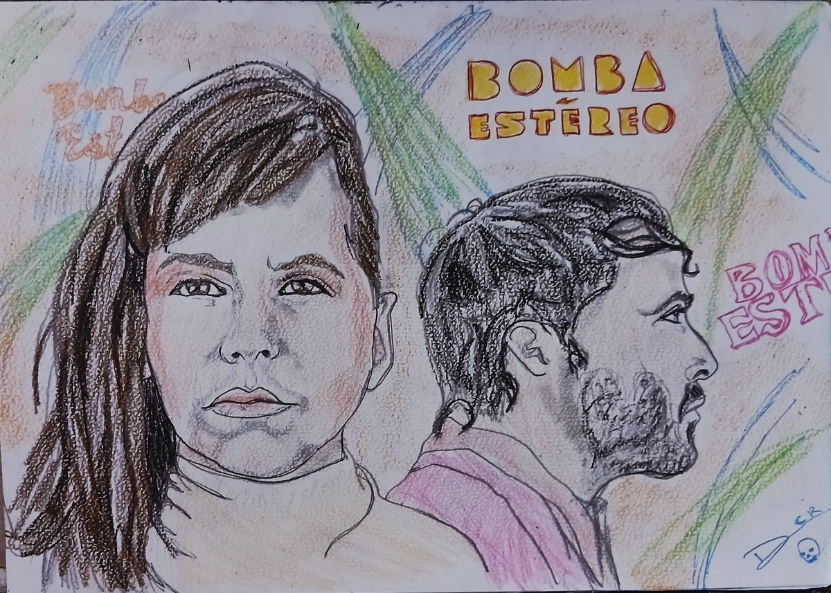 davidcr142's tweet photo. @bombaestereo hola. ya se acerca  rio babel festival , espero que puedas ayudarme a entregarte tus dibujos, los he  hecho con mucho cariño y dedicación de regalo para ti, sería como un sueño poder dártelos en persona, me ayudaras a ello  por favor? https://t.co/1sFofUt9s0