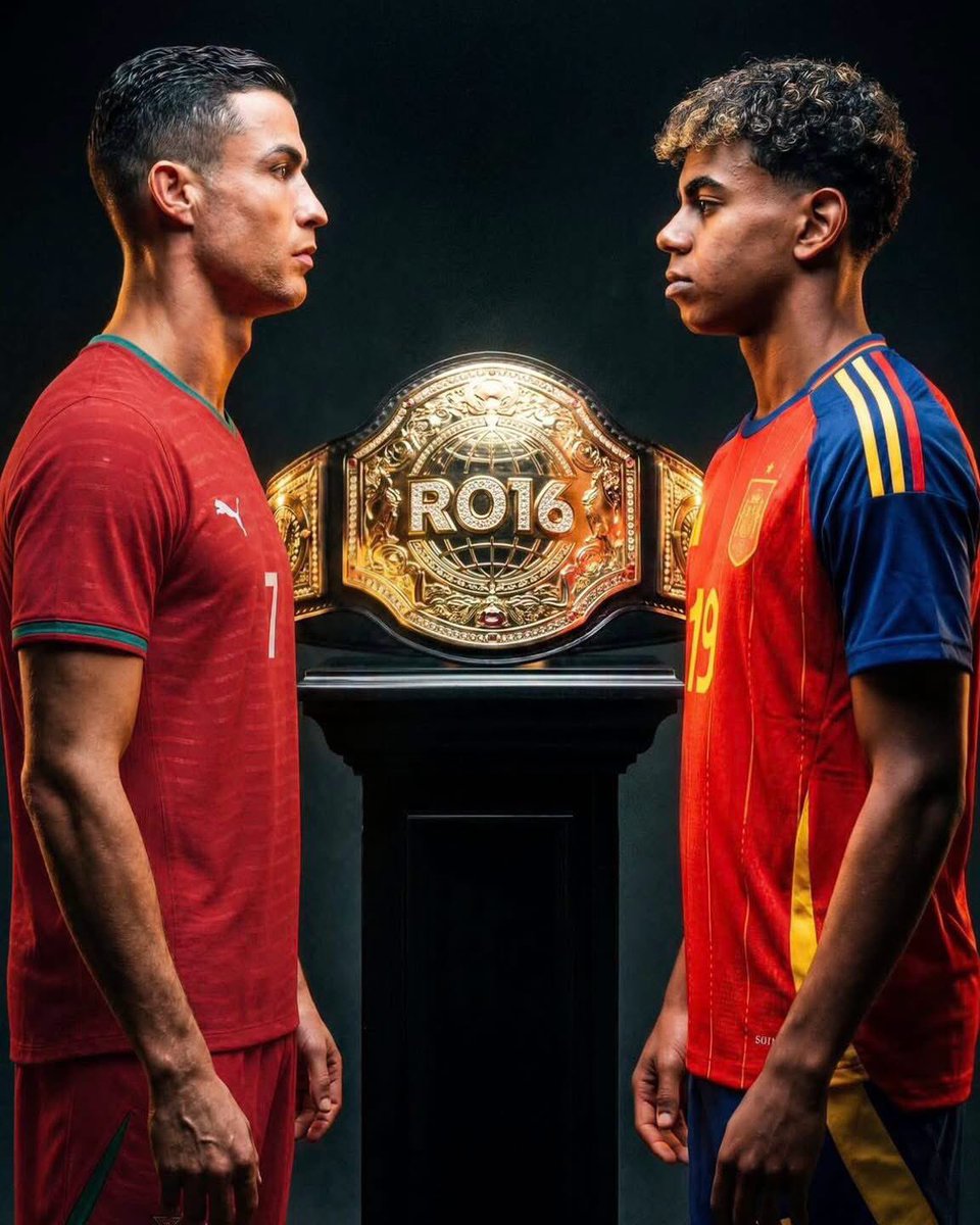 TruthOnPitch's tweet photo. 🚨🤩 𝐎𝐅𝐅𝐈𝐂𝐈𝐀𝐋: 𝐏𝐎𝐑𝐓𝐔𝐆𝐀𝐋 🆚 𝐒𝐏𝐀𝐈𝐍 𝐀𝐓 𝐖𝐎𝐑𝐋𝐃 𝐂𝐔𝐏 𝐑𝐎𝐔𝐍𝐃 𝐎𝐅 𝟏𝟔, 𝐂𝐑𝐈𝐒𝐓𝐈𝐀𝐍𝐎 🆚 𝐋𝐀𝐌𝐈𝐍𝐄! 💥

𝐖𝐇𝐎’𝐒 𝐆𝐎𝐈𝐍𝐆 𝐓𝐎 𝐓𝐇𝐄 𝐐𝐔𝐀𝐑𝐓𝐄𝐑 𝐅𝐈𝐍𝐀𝐋𝐒? 🍿 https://t.co/h9Zj8lHp56