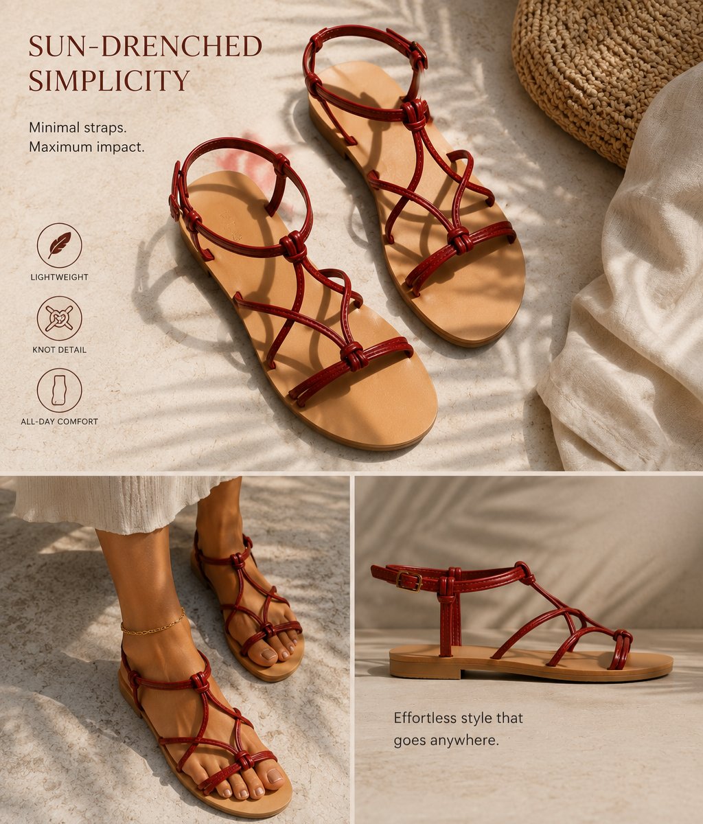 moviakraft's tweet photo. STRAPPY DETAIL:
Delicate knot details and minimalist straps for a feminine finish.

WHY YOU'LL LOVE THEM
• Elegant, handcrafted design
• Lightweight with secure straps for all-day comfort.
• Easy to style

Available in your preferred colour.

🏷 10k
https://t.co/84O15yyceE https://t.co/RgdsUw3eFW