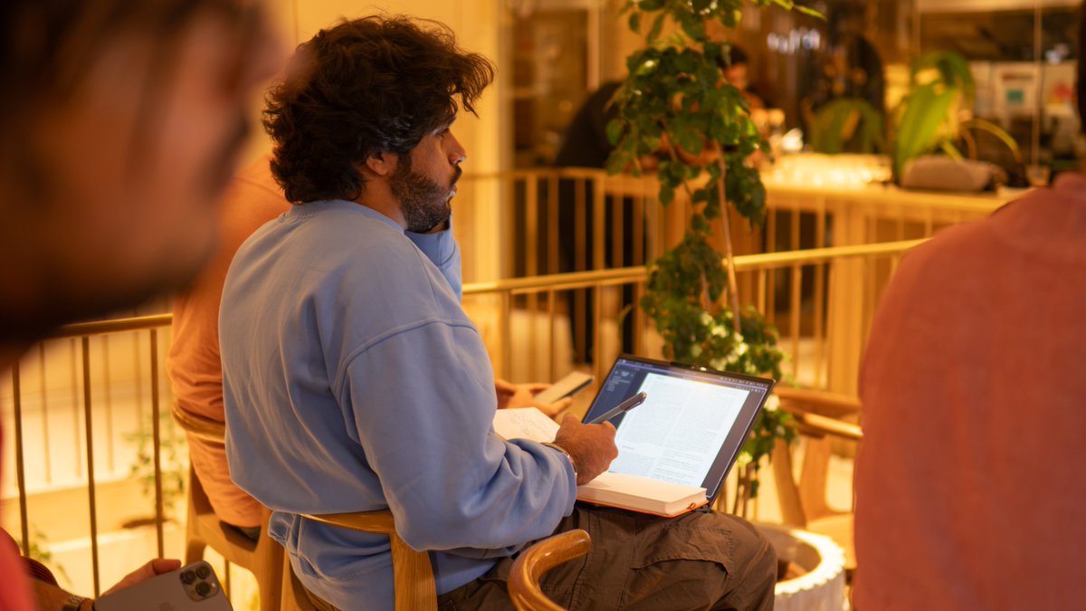 Kautukkundan's tweet photo. "Bangalore doesn't have good AI research scene, most of them go to SF"

We hosted Bangalore Paper Club edition #1 yesterday to prove it wrong and a goal to make frontier research cool. 400+ people wanted to join.

4 papers were presented on the topics of (3 of them written by my team)

1. Speeding up LLMs with Speculative Decoding
2. Effects on LLM Safety wrt quantization and temperature
3. Current state of LLM inference on edge devices
4. using LLMs in molecule synthesis

Thanks for everyone who showed up and Kudos to people who whipped out notebooks, took notes and asked poking questions (we love those)

We are making it a biweekly thing
- More domains besides LLMs
- Open call for papers for external participants 
- Sessions by some notable guests

See you in 2 weeks!