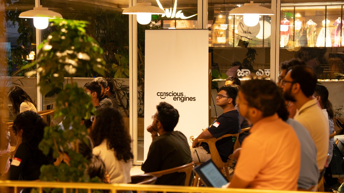 Kautukkundan's tweet photo. "Bangalore doesn't have good AI research scene, most of them go to SF"

We hosted Bangalore Paper Club edition #1 yesterday to prove it wrong and a goal to make frontier research cool. 400+ people wanted to join.

4 papers were presented on the topics of (3 of them written by my team)

1. Speeding up LLMs with Speculative Decoding
2. Effects on LLM Safety wrt quantization and temperature
3. Current state of LLM inference on edge devices
4. using LLMs in molecule synthesis

Thanks for everyone who showed up and Kudos to people who whipped out notebooks, took notes and asked poking questions (we love those)

We are making it a biweekly thing
- More domains besides LLMs
- Open call for papers for external participants 
- Sessions by some notable guests

See you in 2 weeks!