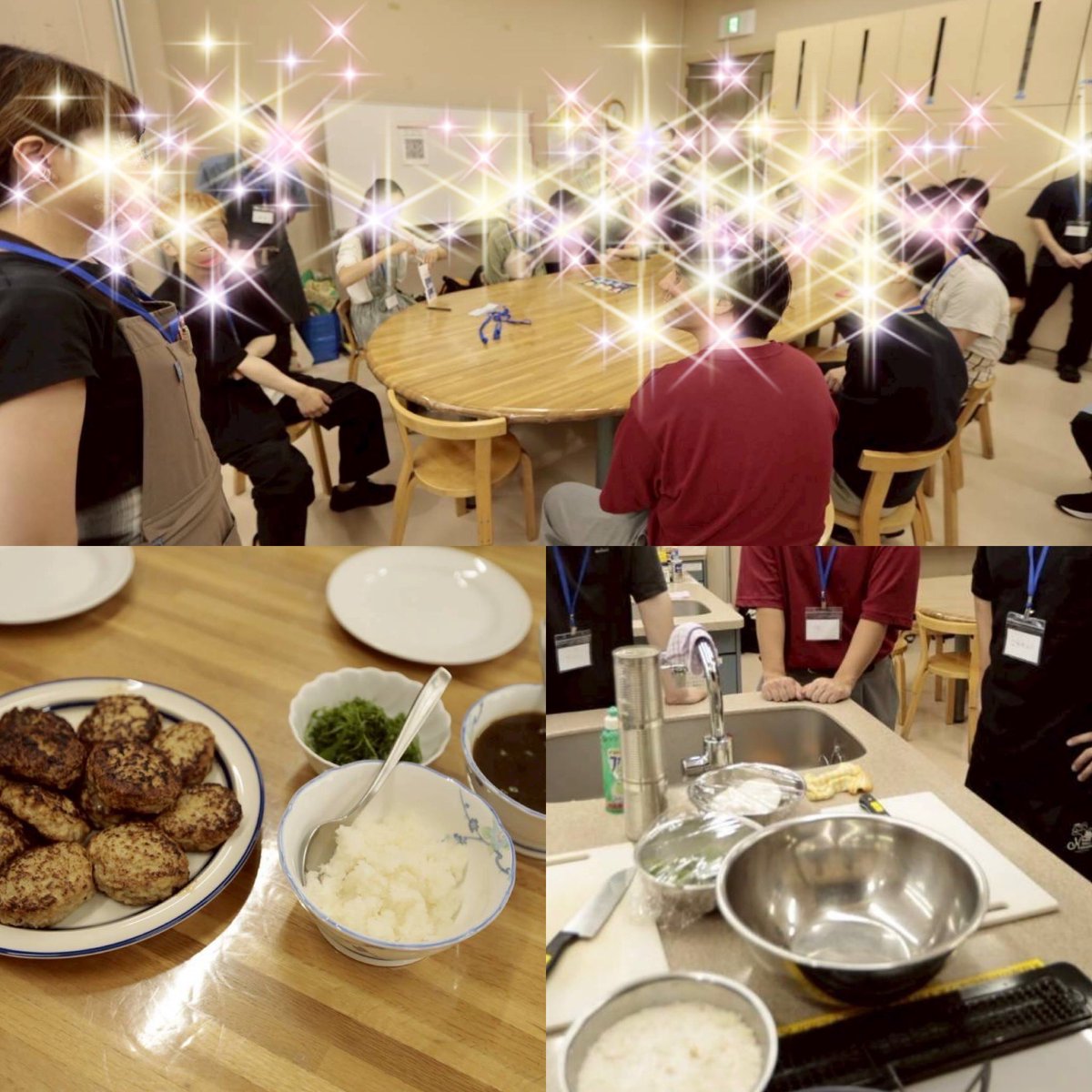 bar24365's tweet photo. 先月のエンジニアご飯会🍚

今回はハンバーグ✨
3種の味付けと山盛り過ぎてみんなお腹いっぱいになってくれました❤︎

美味しいのに家でも作れる手軽さって最高٩(๑❛ᴗ❛๑)۶

最近はメンバーさんがお子さんを連れて来てくれるようになって家族でも楽しめる会になりました！

実は今回で2周年㊗️ https://t.co/vnihbuD1PV