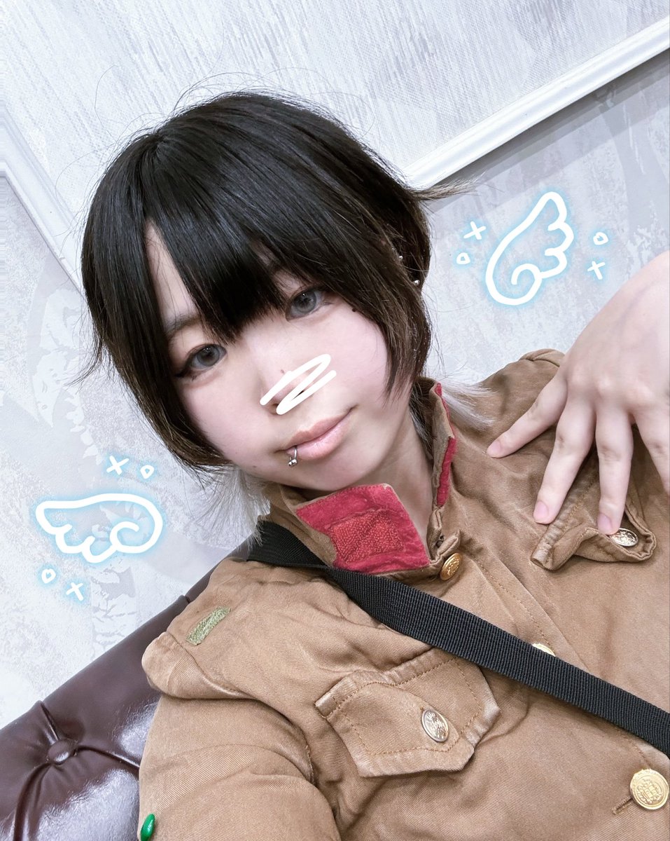 ARMYS_hinata's tweet photo. 本日17時からラストまで！！！

ろあさん見習ってスタンプ付けるの練習中！ゴテゴテしてないか心配🤔💦
本日もご帰還お待ちしております！！！

 #秋葉原 #軍人 #秋葉原コンカフェ https://t.co/RcoaTXnweK