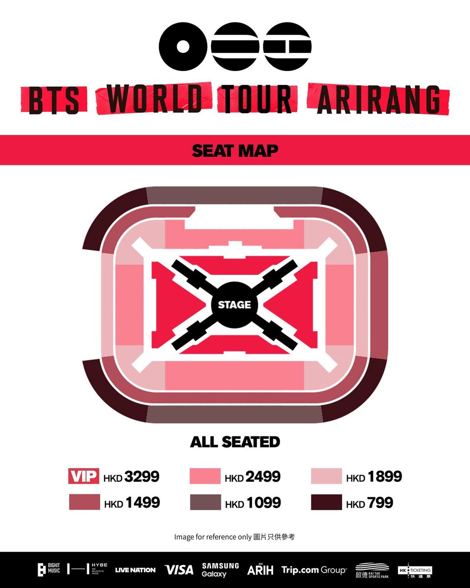 yakachanjk's tweet photo. BTS WORLD TOUR in HongKong 香港🇭🇰
2026 3/4 3/6 3/7
KAI TAK STADIUM
代理チケッティング　チケット　代行　バンタン

3299 VIPフロアランダム　
2499 ランダム　
1899 ランダム　
1499ランダム　
1099ランダム　
799 ランダム　

FC要

ご希望の方はDMください https://t.co/IQ5kWFC0II