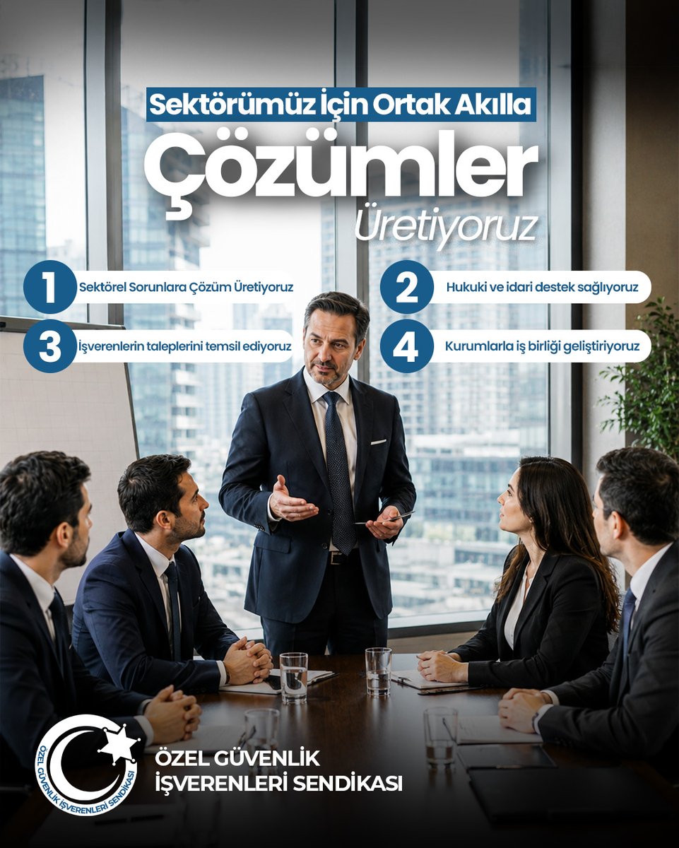 ogisorgtr's tweet photo. 🚨 Sektörümüzün Gücü, Ortak Akıl ve Güçlü İş Birliğinde!

Özel güvenlik sektörünün gelişimi, yalnızca bugünü değil geleceği de birlikte inşa etmekle mümkündür. https://t.co/QZyCcao7GE