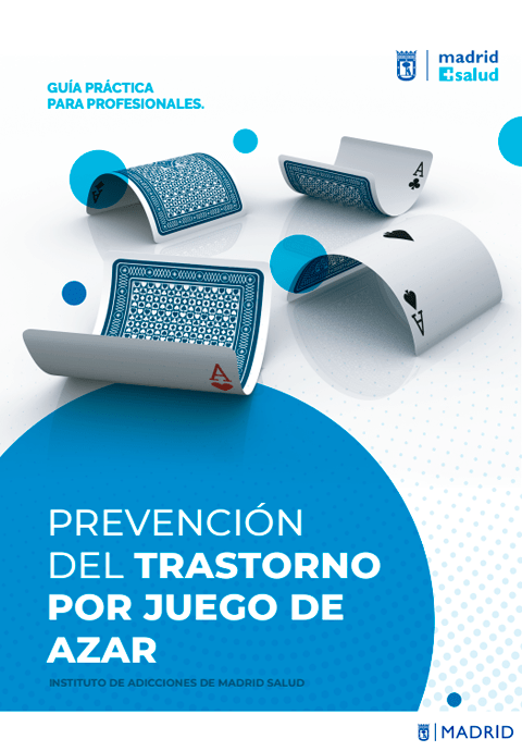 Lineamadrid's tweet photo. Apostar no es un juego. 🎲 
Detrás de una apuesta “inofensiva” puede esconderse un problema que afecta cada vez a más personas y a sus familias. Por eso @madridsalud y @ContrapartidaLa  han creado una guía práctica para profesonales «Prevención del trastorno por juego de azar». Infórmate 👉 https://t.co/BJmTGzfSSa 
#JuegoDeAzar #SaludMental #Adicciones