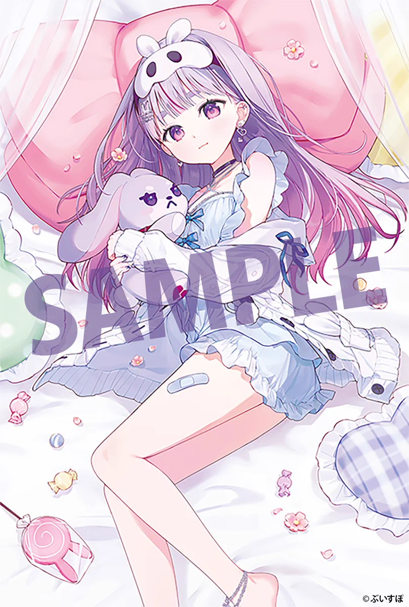 FLOWERS スギナミキ 直筆サイン入りポストカード イノセントグレイ