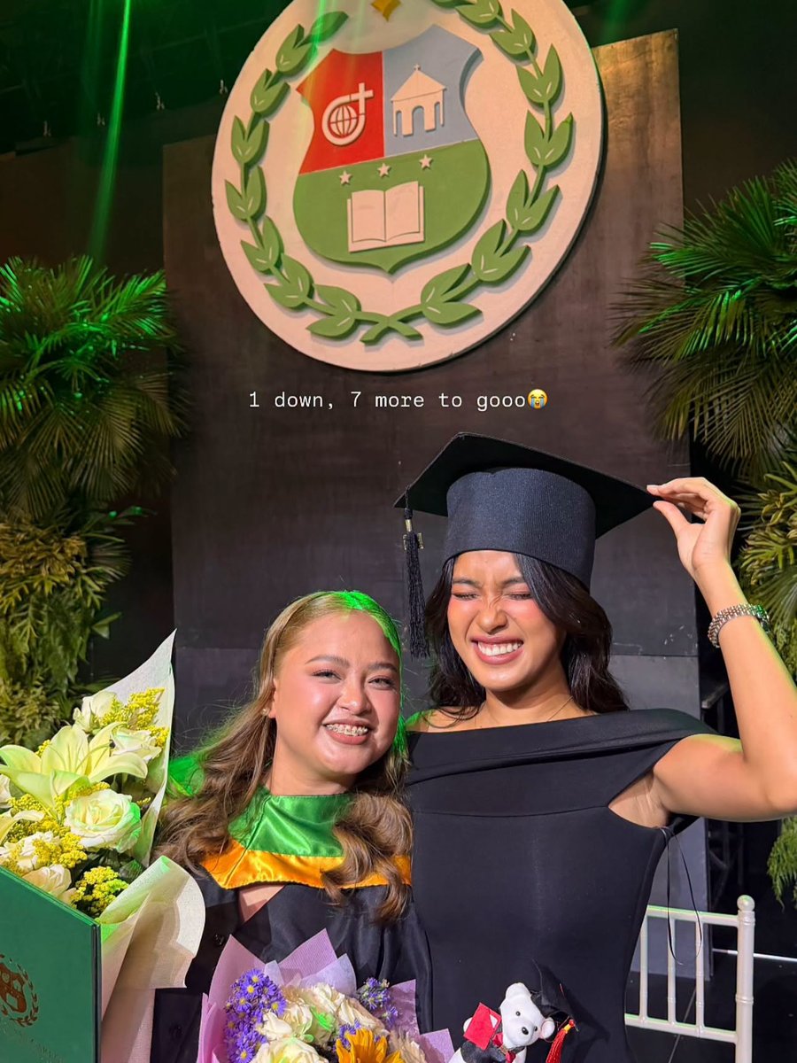 cebudailynews's tweet photo. SHUVEE AS A PROUD SISTER 🎓

LOOK: Cebuana actress and Pinoy Big Brother alum Shuvee Etrata pens a heartfelt message for her sister, Shaina, who recently became the first college graduate in their family.

“I’m so proud of you,” part of Shuvee’s message reads. “Here’s to the dreams we’ve fought for together and the even bigger ones we’ll achieve side by side. I love you always,” | 📷: Sparkle GMA Arist Center/Facebook #CDNDigital