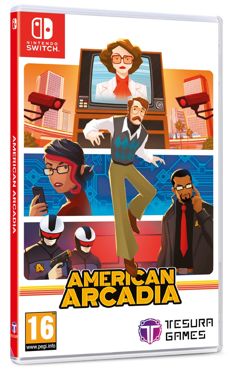 TesuraGames's tweet photo. #AmericanArcadia, the 2.5D platformer with a first-person puzle touch by @OutBlueGames, releases COMPLETE-IN-CART/DISC for #PS5 and #NSW this Fall!

Uncover the truth and pre-order yours now!
https://t.co/zi8tFhECUI

@RawFury https://t.co/arjgEipglY