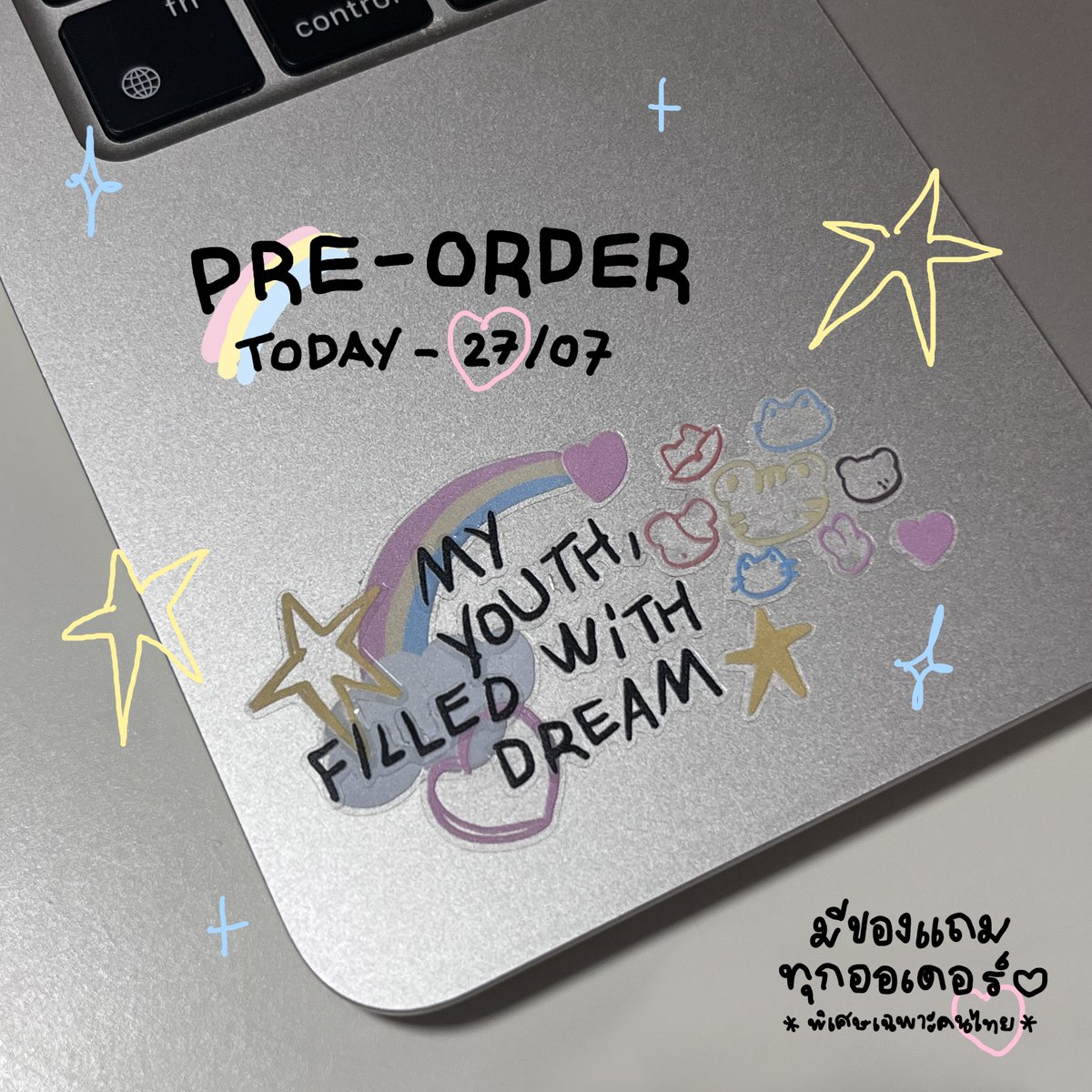 23thursdaegirl's tweet photo. Open Pre-order by ✨ @23thursdaegirl 🩵🩷

🗓️ ระยะเวลาเปิดพรี : 03-27/07 (นัดรับ MRT เพชรบุรีวันที่ 06/08 สั่งภายในวันที่ 09/07 ค่ะ)

🗺️ For GO please DM before ordering

🛒 สั่งซื้อได้ที่ : https://t.co/iqo69lVG6l
🔍 เช็คสถานะออเดอร์ : https://t.co/lxFEYXLs78 https://t.co/c9NTFDY9xL