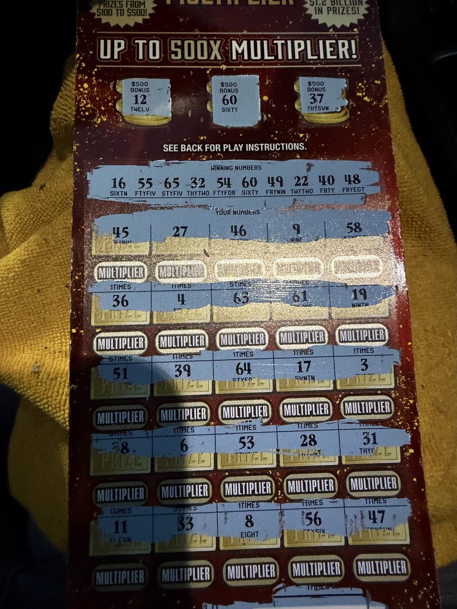 smithsterj's tweet photo. @lowstakesdre Again; Ticket 25 Bonus Match (first ever) $500
Circle K https://t.co/9zAhDB2EIY