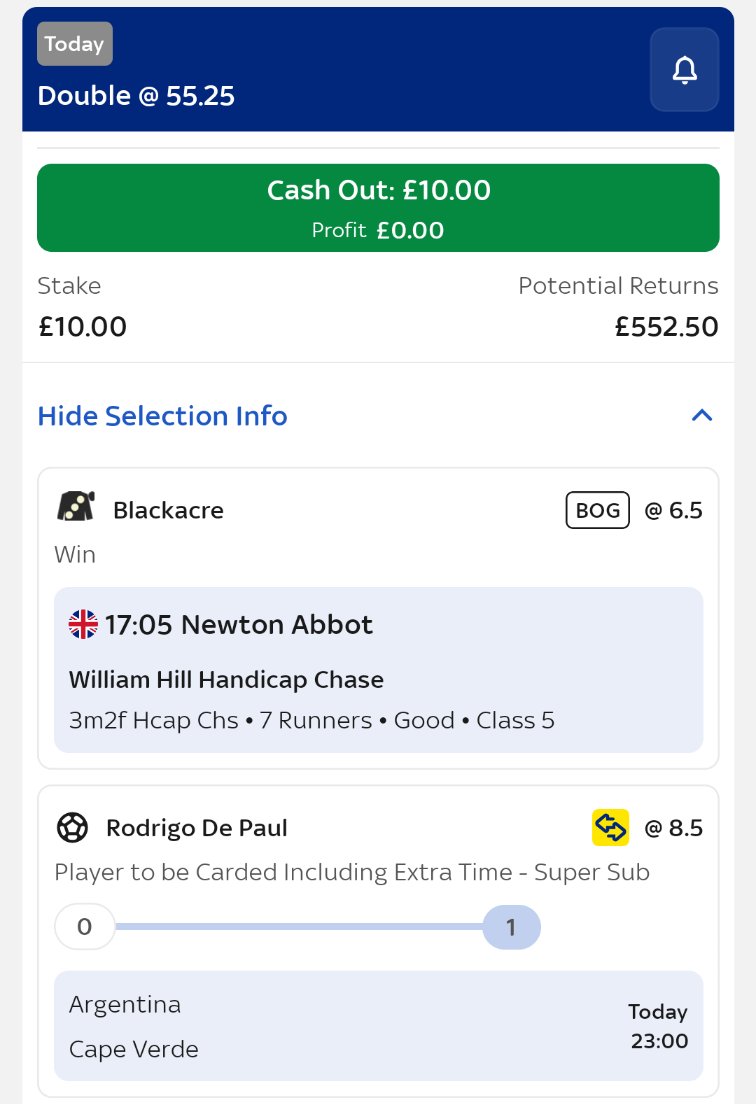 horsequant9's tweet photo. 🚨🚨 Giveaway time 🚨🚨 
The support from this community and the Telegram channel has been unbelievable, so it's time to give something back.

I've placed a random Horse x Yellow Card model double for today. If this £10 bet wins, one person will receive the full £500 return.

To enter: 🔁 RT this post
💬 Comment below

Winner chosen at random if the double lands. Good luck everyone 🍀