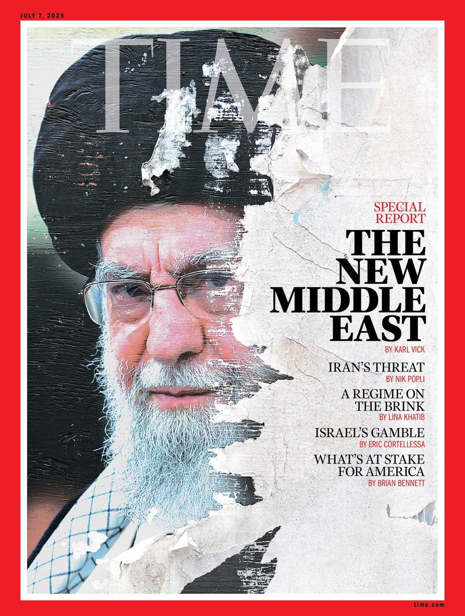 Iran1Asl's tweet photo. گورسپاری خامنه‌ای میشه سال‌روز انتشار این عکس از مجله تایم آمریکا ! https://t.co/NksPNb4p7P